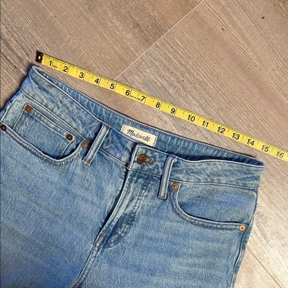 Madewell Curvy Perfect Vintage Flare Blue Women's Jeans 29P - Picture 3 of 10